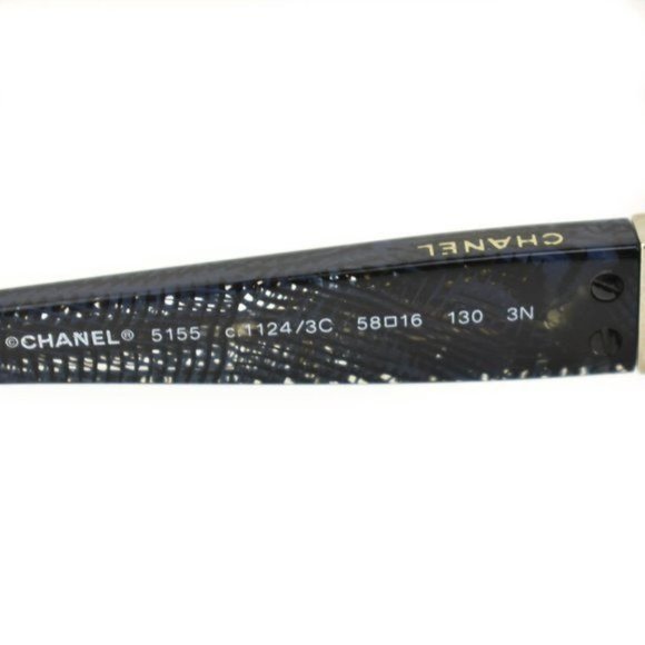 CHANEL: Midnight Blue/Black, Lace & \